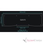 Quadraspire QAVX Shelf Maple