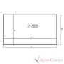 KAUBER Frame Lite Velvet Cinema 154" 340x191 White Ice 16:9