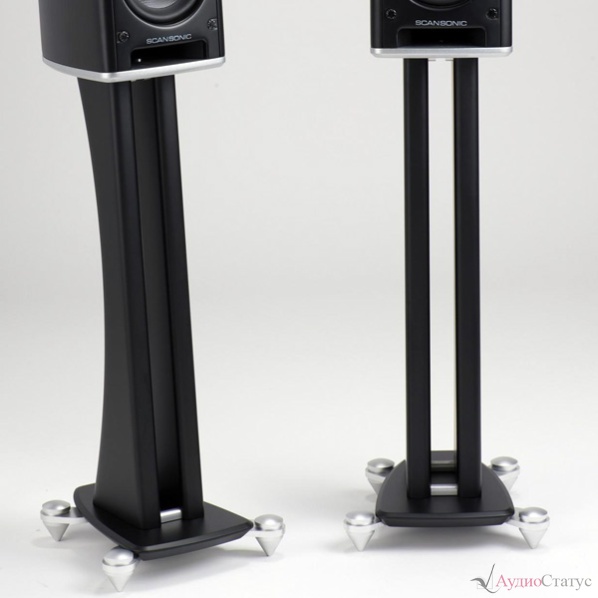 Scansonic HD Speaker Stand Twin Black
