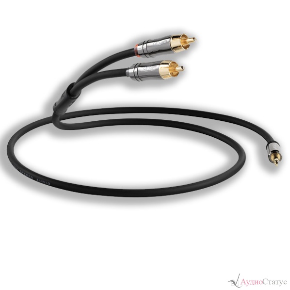 QED Performance Audio Graphite J2P 1,5 m 3.5mm Jack Plug---&gt;2 Phono (QE6500)