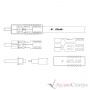 ATLAS CABLES Hyper Metik 3.5 - Achromatic RCA 1:2, 1,0 m