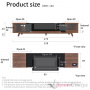 HISENSE Cabinet 120 S5-WTL Walnut