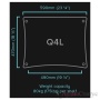 Quadraspire Q4 Large Shelf Maple