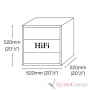 Quadraspire HI-FI Qube Maple
