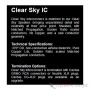 CARDAS AUDIO Clear Sky IC XLR 1 m