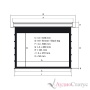 Kauber InCeiling XL Tensioned - BT 176" 390x219 дроп 40 см. Gray Pro 16:9