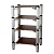Solid Tech Hybryd 4 (200x275x275x200mm) Silver/Walnut