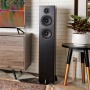Totem Acoustic Bison Twin Tower Black Ash