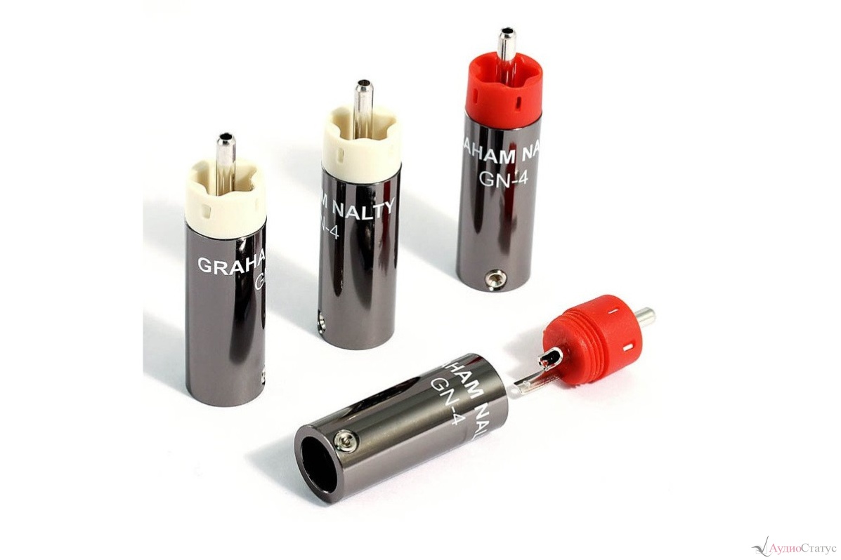 Black Rhodium Graham Nalty RCA Rhodium Plug GN-4R Kit