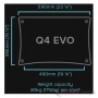Quadraspire Q4 Evo Shelf Maple